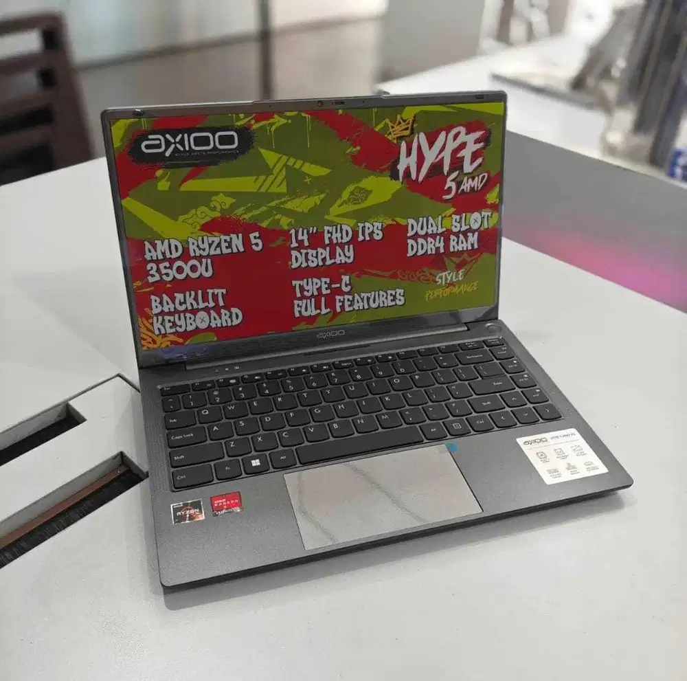 PROMO LAPTOP BARU SPEK PELAJAR | AXIOO HYPE 5 AMD X3 | SIAP PAKAI