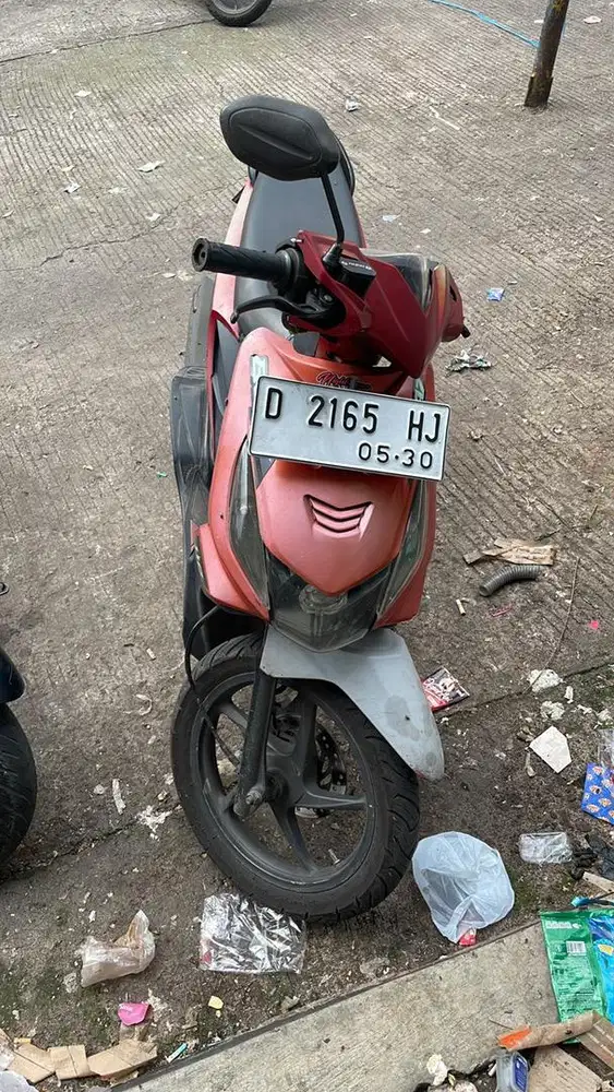 honda beat 2010 red pajak mati