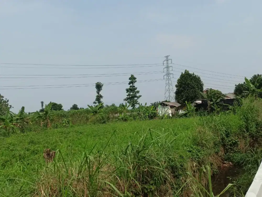 Kavling Strategis 9 Menit Stasiun Cilebut Free SHM