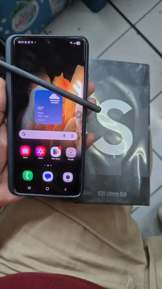 Samsung S21 ultra 5G 16/512 resmi