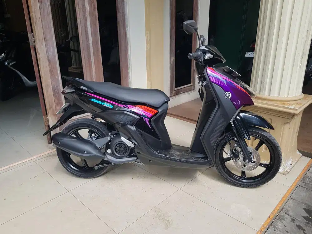 Gear 125cc hitam 2024 gbm bisa tunai kredit dp400rb