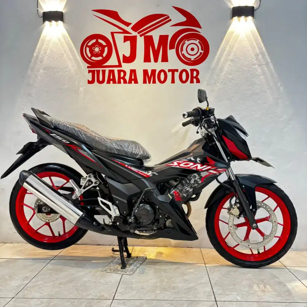 SONIC 150 R 2021 KONDISI TERAWAT CREDIT ANGSURAN RINGAN CASH TERMURAH