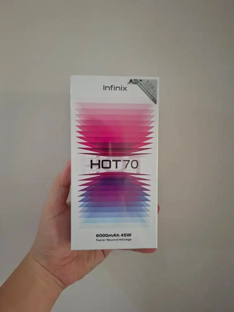 {BARU} Infinix Hot 70 6/128, SEGEL Garansi Resmi, Bisa COD
