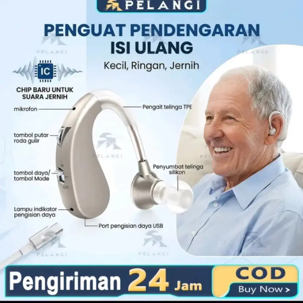 Alat Bantu Dengar Charger Digital