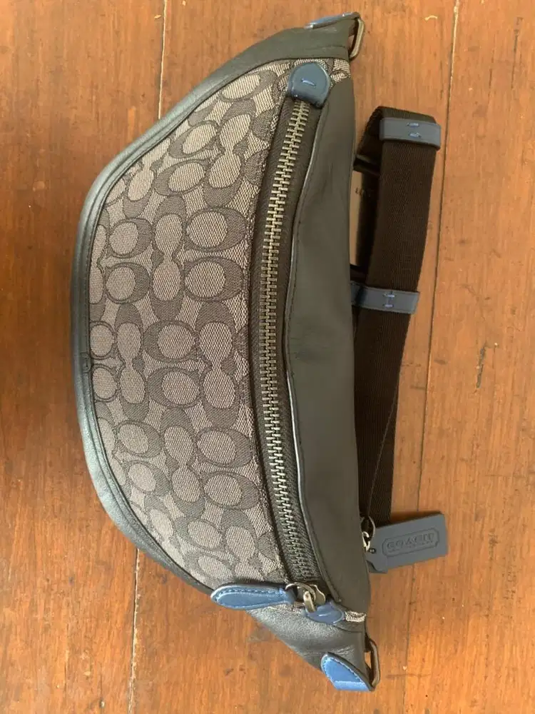 Coach League Belt Bag in Signature Jacquard (Style C3795)
