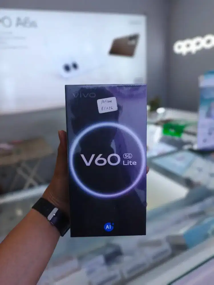 Vivo V60lite 5G 8/256 segelbox geransi resmi