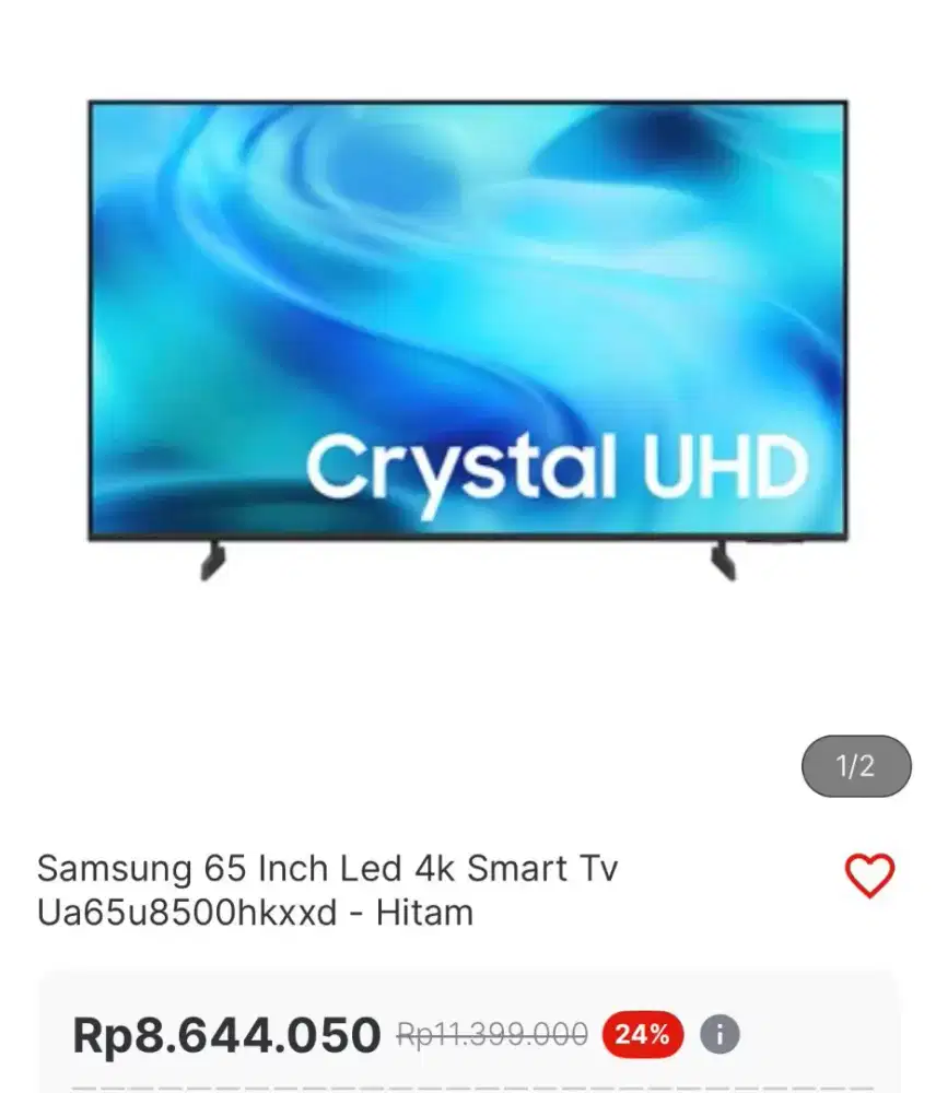 SAMSUNG 65 INCH LED 4K SMART TV NEW SERI 2026