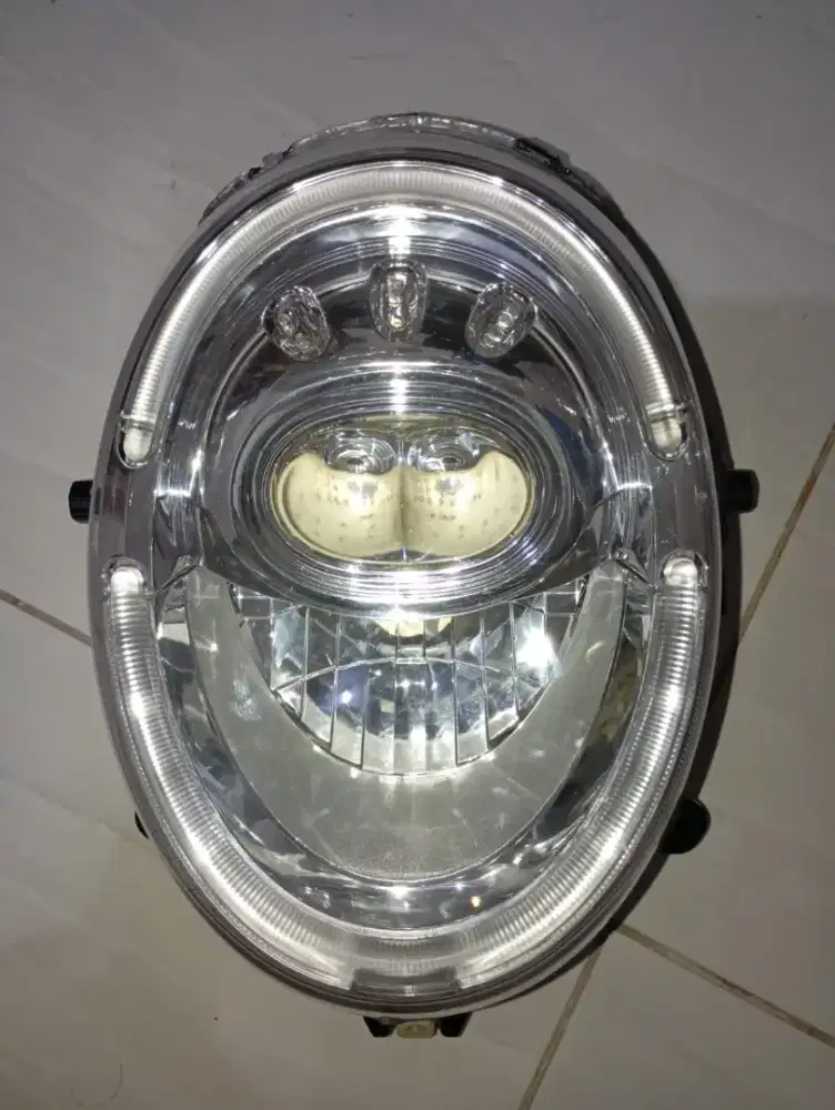 lampu depan Scoopy fi new orisinil