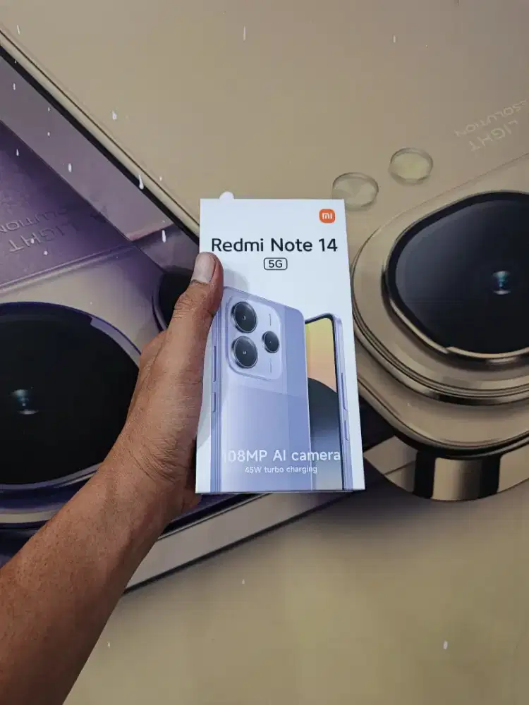 [ Fast respon WA ] Xiaomi Redmi Note 14 5G 8/256 Garansi resmi 15bln
