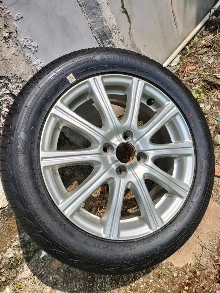 Dijual Velg & Ban Ring 16 / R16 uk 195/55