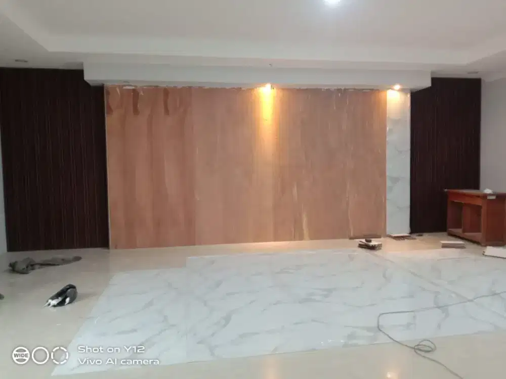 Pemasangan baja ringan,PVC,panel dinding