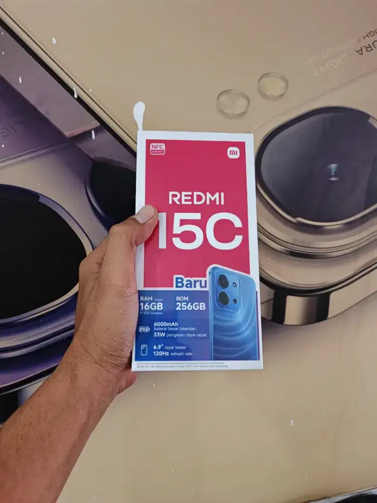 [ Fast respon WA ] Xiaomi Redmi 15C NFC 8+8/256 Garansi resmi 15bln