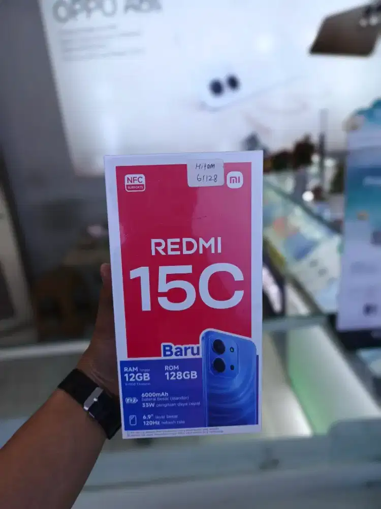 Redmi 15C segelbox geransi resmi