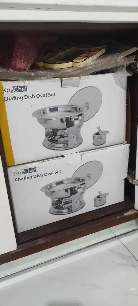 Panstop/Chafing dish oval set Kris Chef