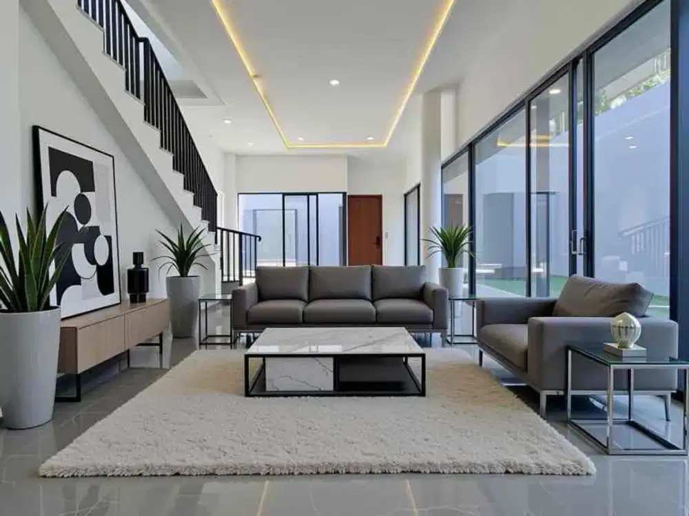Jual Rumah BARU Tropical Modern +Roofdeck +Pool di Seberang Citos Cilandak, Jaksel