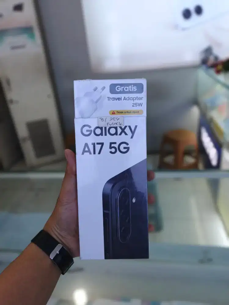 Samsung A17 series Segelbox geransi resmi