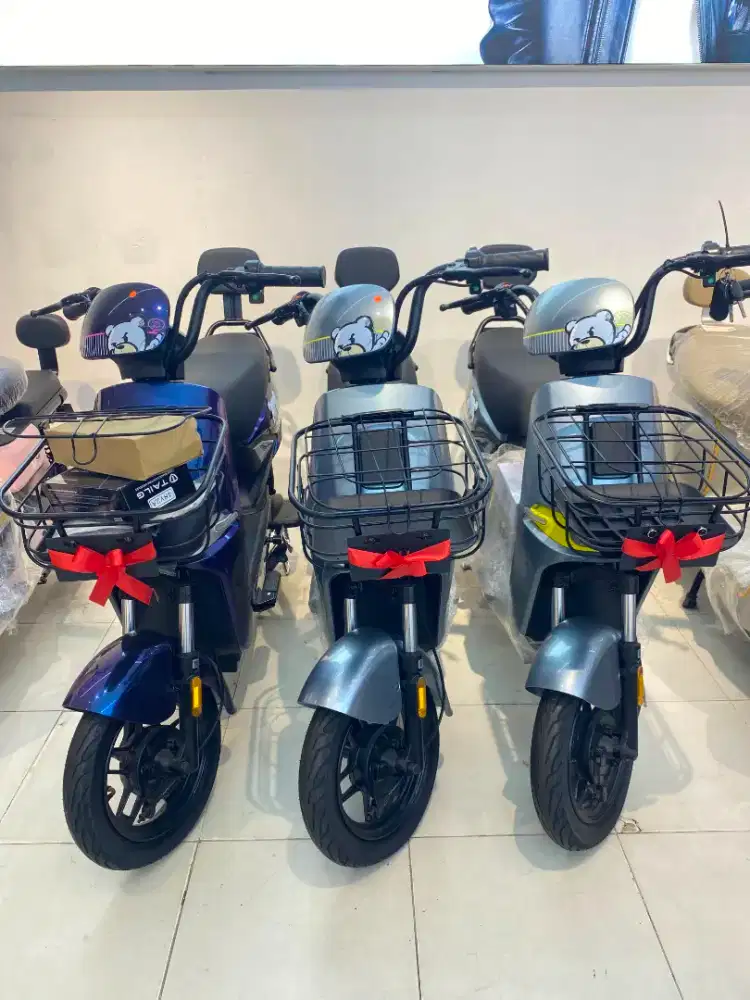Sepeda Listrik Bisa Dicicil