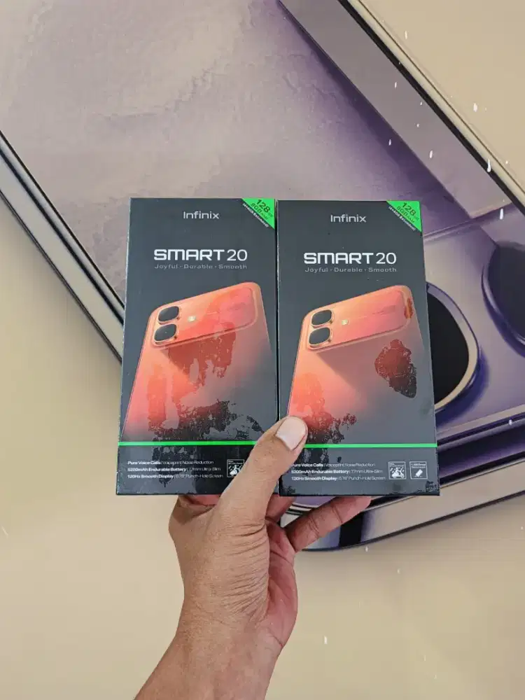 [ Fast respon WA ] Infinix Smart 20 4+4/128 Garansi resmi 1thn