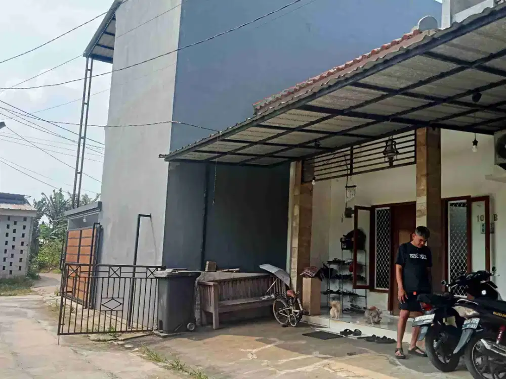 Jual Rumah cluster belakang kampus UPN limo jl bukit Tambora bisa buat kost mahasiswa