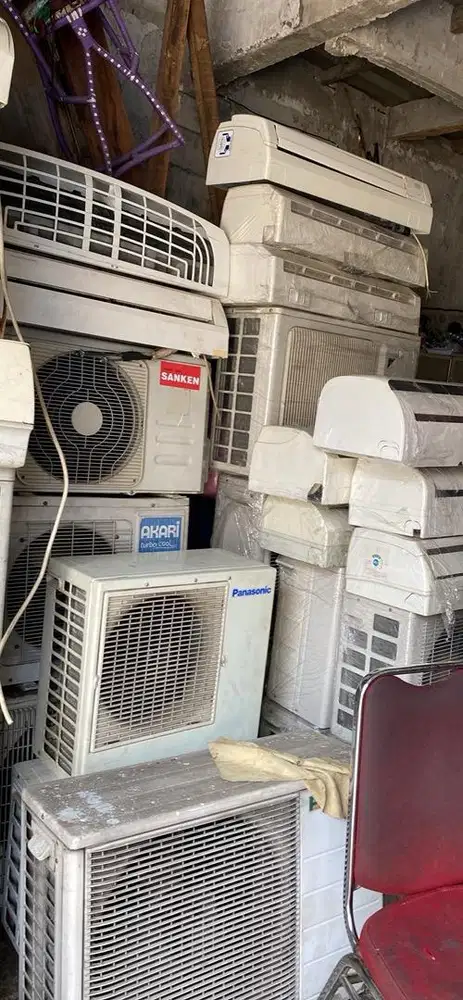 Terima ac bekas rusak dan mati