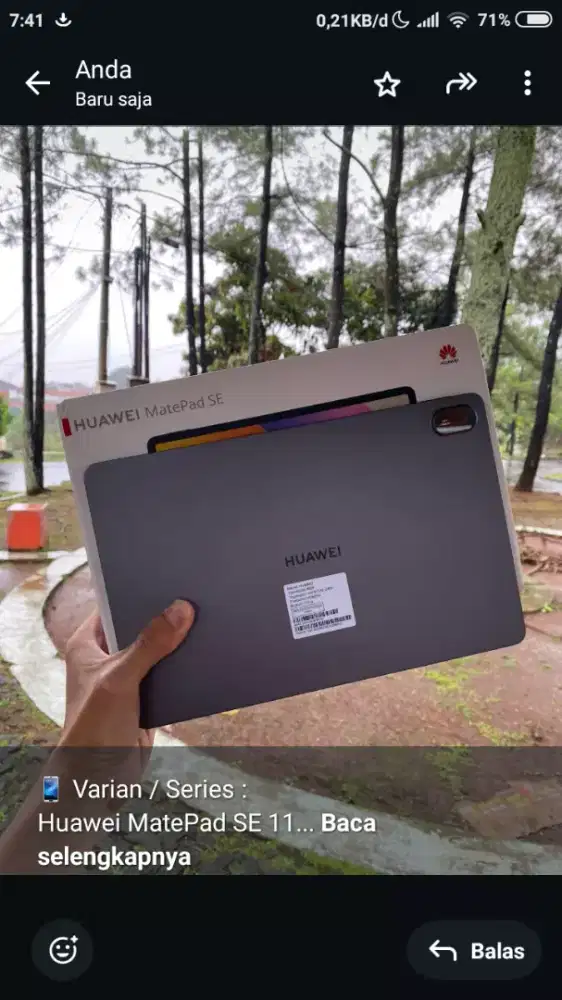 Tab huawei  neew mate