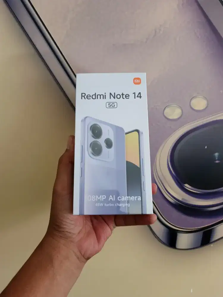 [ Fast respon WA ] Xiaomi Redmi Note 14 5G 12/512 Garansi resmi 15bln