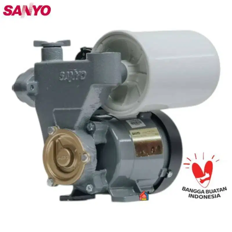SANYO Mesin Pompa Air Sumur Otomatis- P-H137AC-S Horizontal & Vertikal