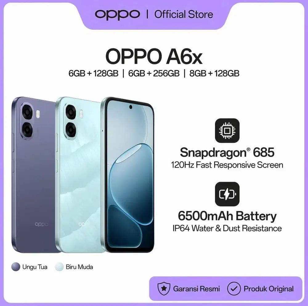 OPPO A6x 6GB+128GB