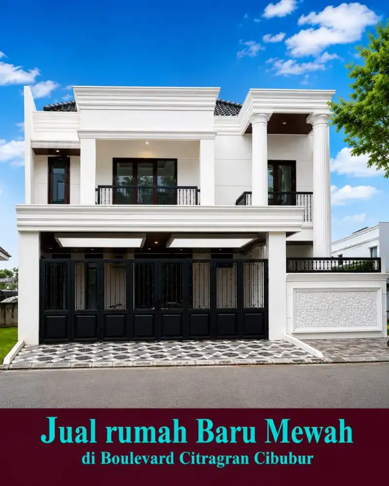 FOR SALE Rumah Baru Mewah Full Furnished Premium