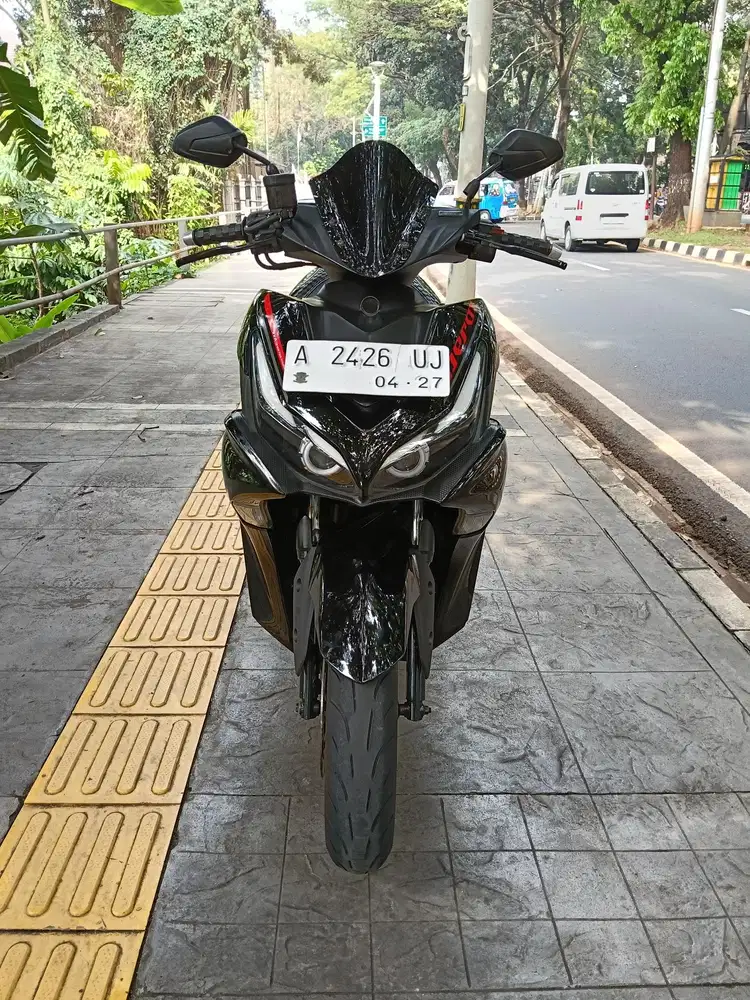 DIJUAL CASH NEW YAMAHA AEROX CONNECTED THN 2022 PJK TELAT BULAN