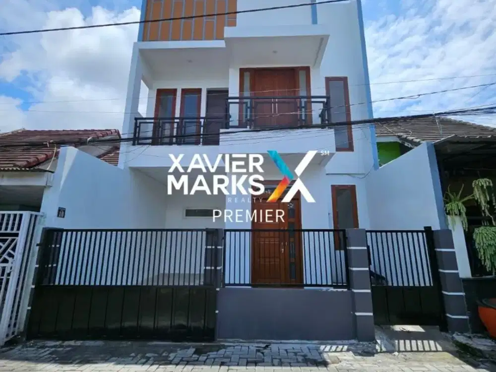 DIJUAL Rumah Cantik Minimalis Modern 2Lt Siap Huni Lokasi Tengah Kota Dekat Kampus Ternama Brawijaya dan Pusat Kuliner di Polowijen