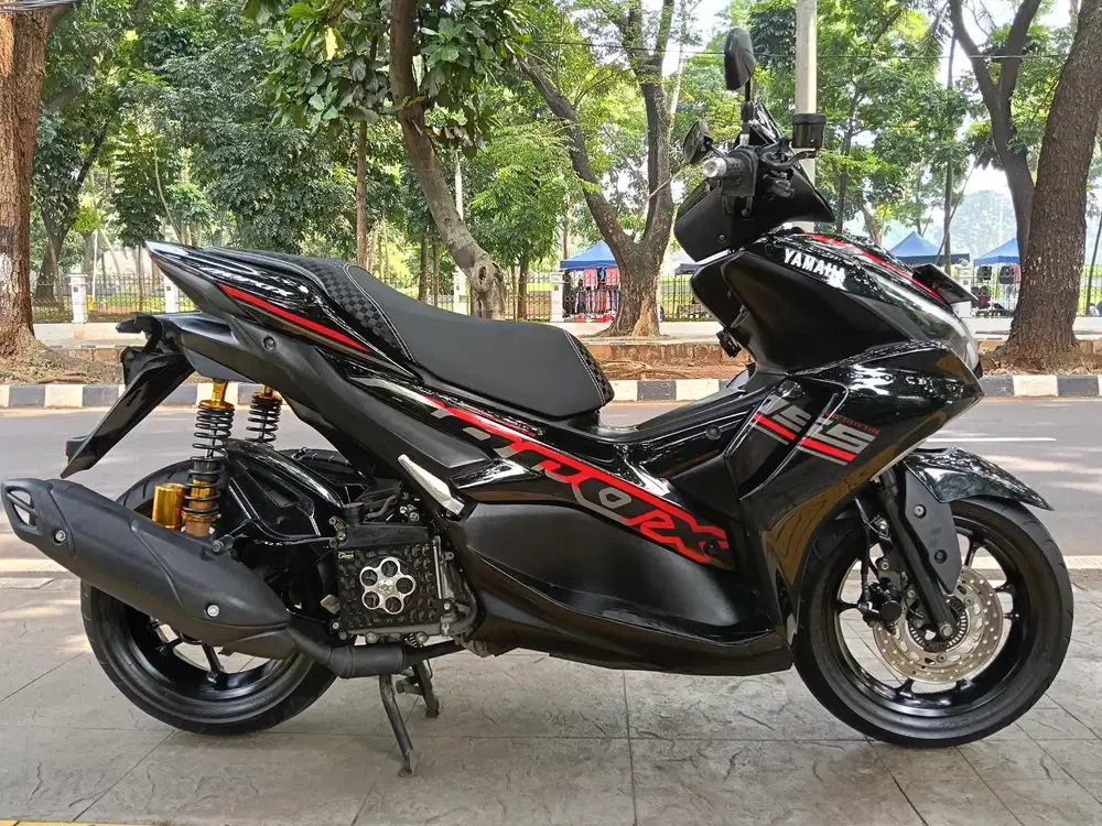 DIJUAL CASH NEW YAMAHA AEROX CONNECTED THN 2022 PJK TELAT BULAN