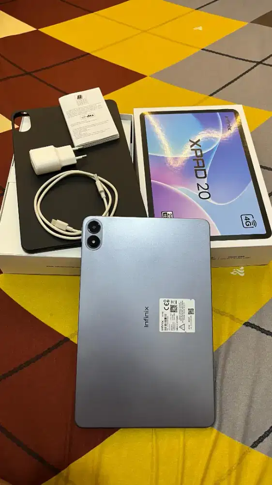 Xpad 20 4G kartu 8/256GB Mulus fullsat