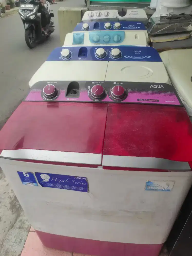 Mesin cuci 2 tabung siap pakai kapasitas 8 kg -;9:*/kg