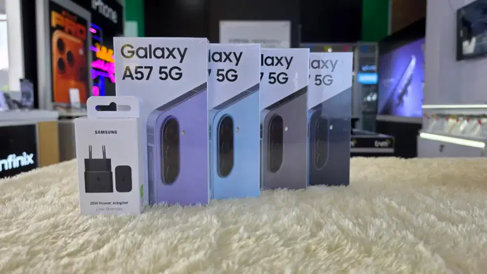 FREE ADAPTER ORI! SAMSUNG A57 12/256 GARANSI 2TAHUN SEIN