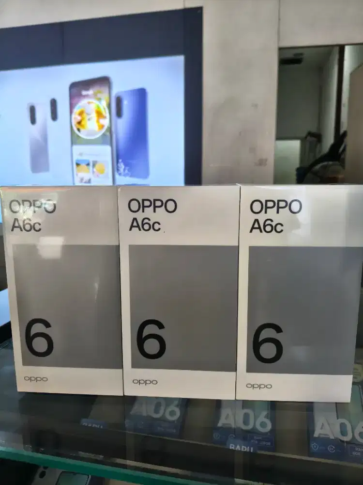 OPPO A6C RAM 4 ROM 64 NEW SEGEL GARANSI RESMI