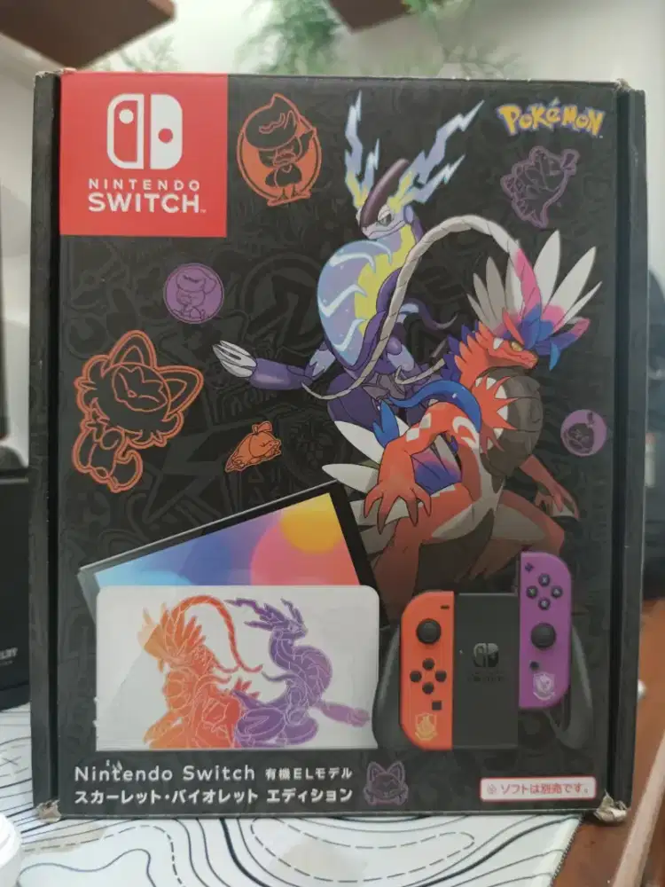 Nintendo Switch OLED Model Pokémon Scarlet & Violet Edition Fullset