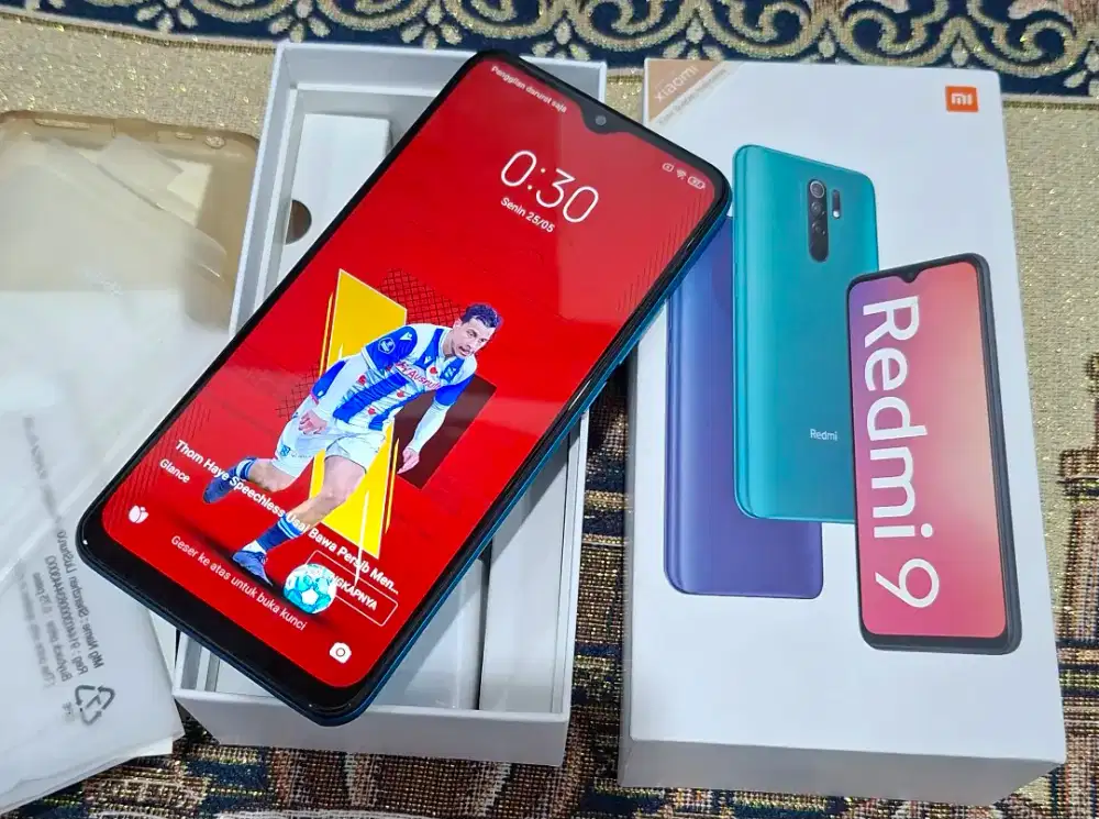 Redmi 9 RAM 4/64 Fullset Orian