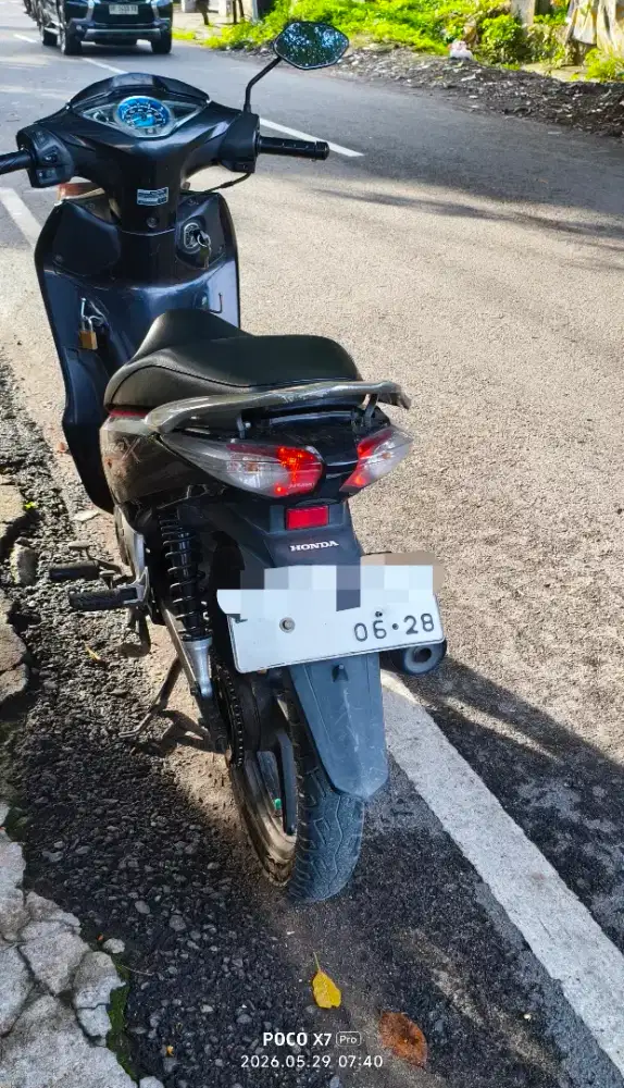 Jual motor bandel Supra X Helm In 2014