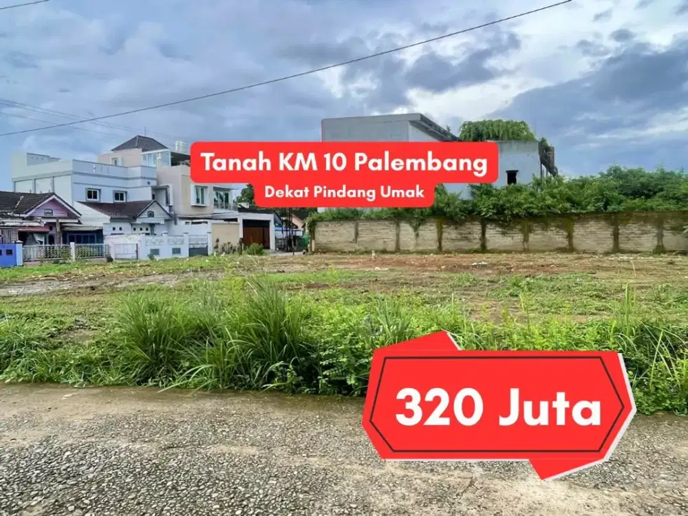 Bukan Sekadar Kavling Biasa! Tanah SHM 8x16 di Rama Raya KM 10 Palembang, Dekat Pindang Umak – Harga 320 Juta