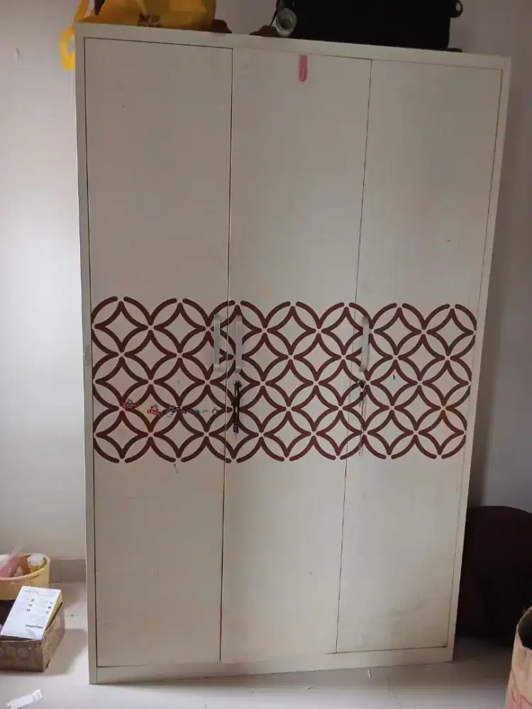 Lemari 3 pintu informa brunette lemari pakaian lemari baju