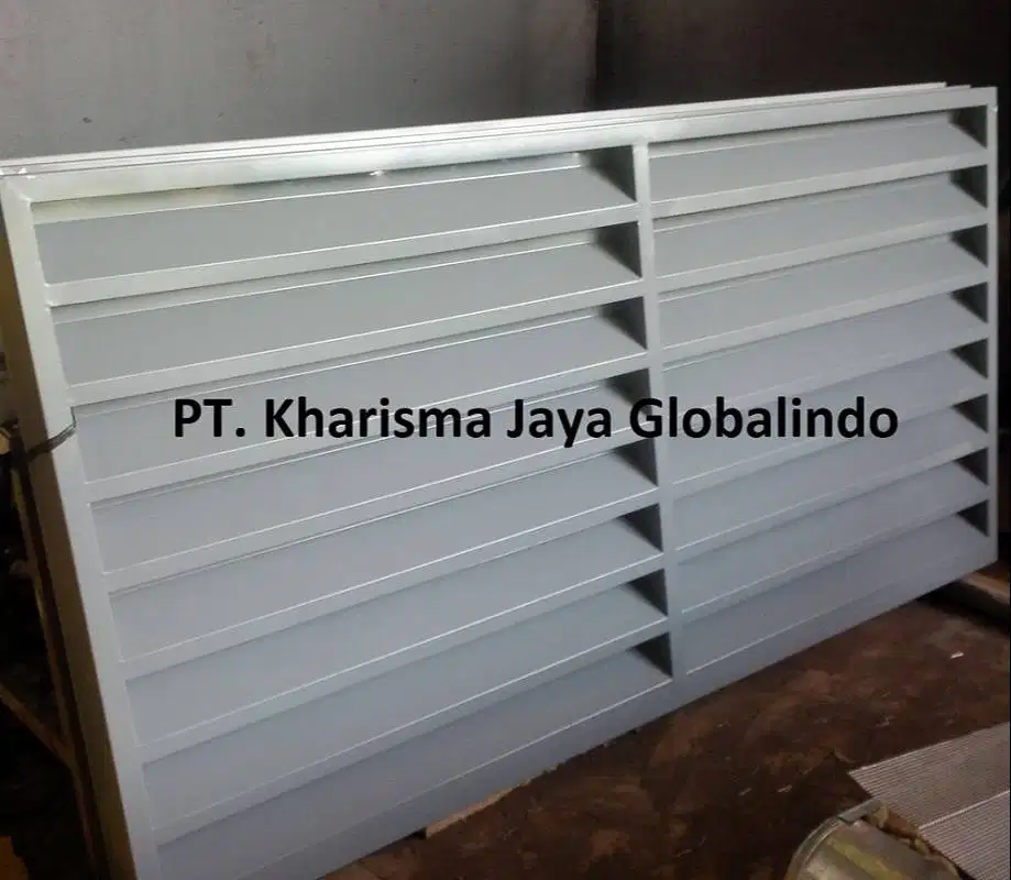 Grille Louvre Ruang Genset  ANTI KARAT