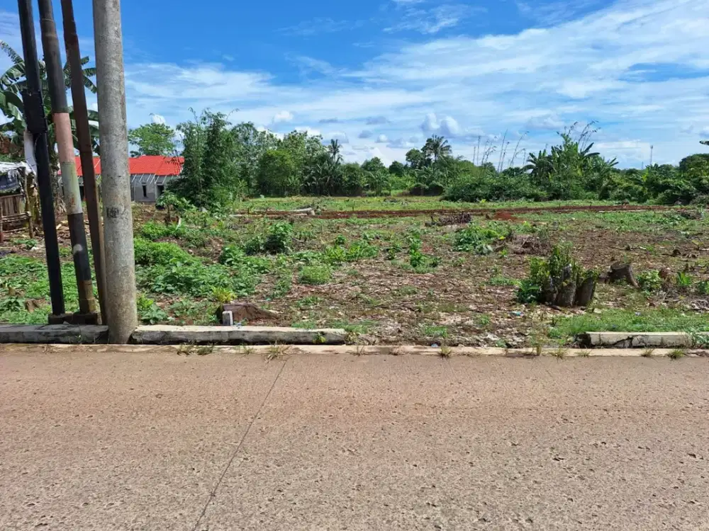 Spesial Murah Tanah Kavling Strategis Dekat Stasiun Jatake