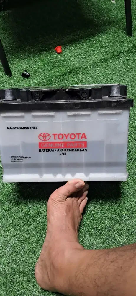 Aki Bekas Fortuner Diesel LN3 65Ah Original Copotan