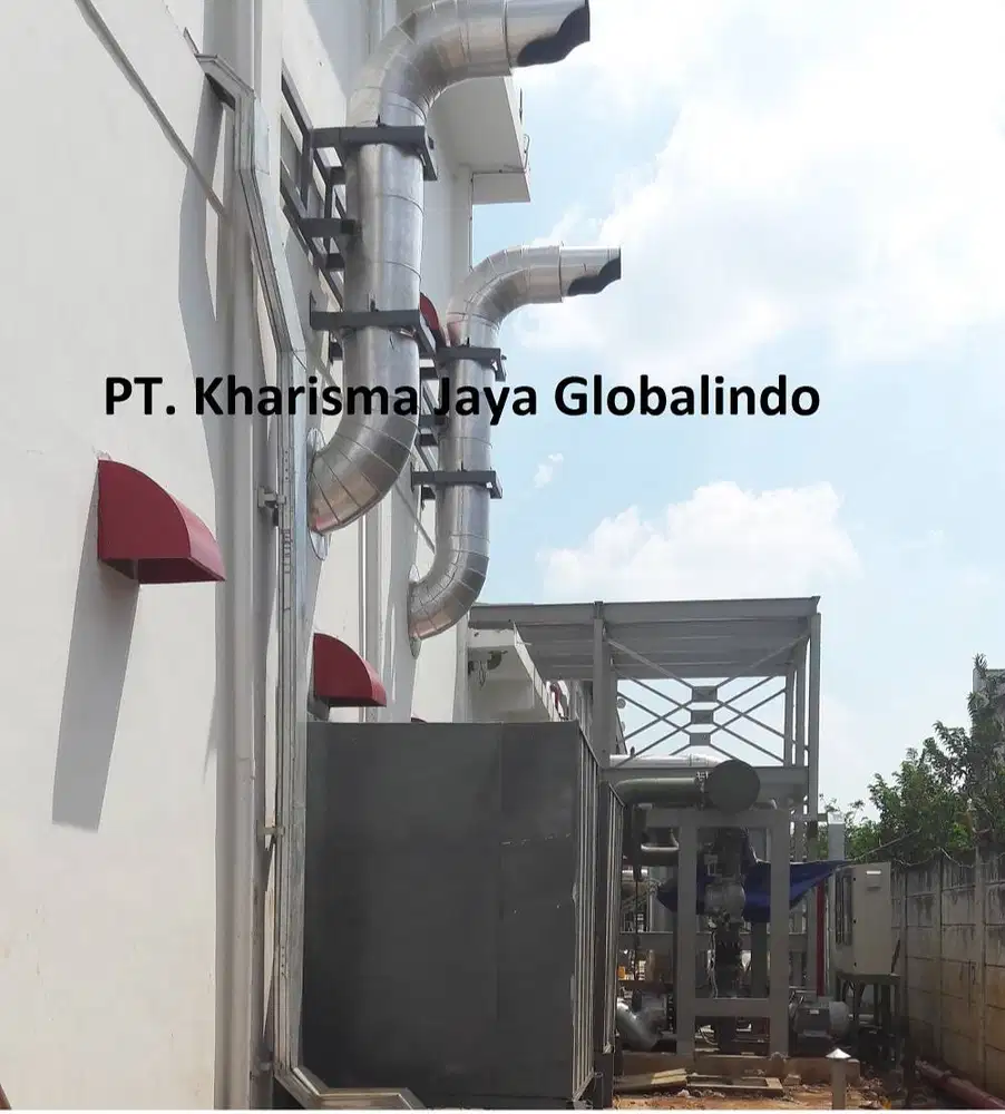 Silencer Genset dan Instalasi Genset