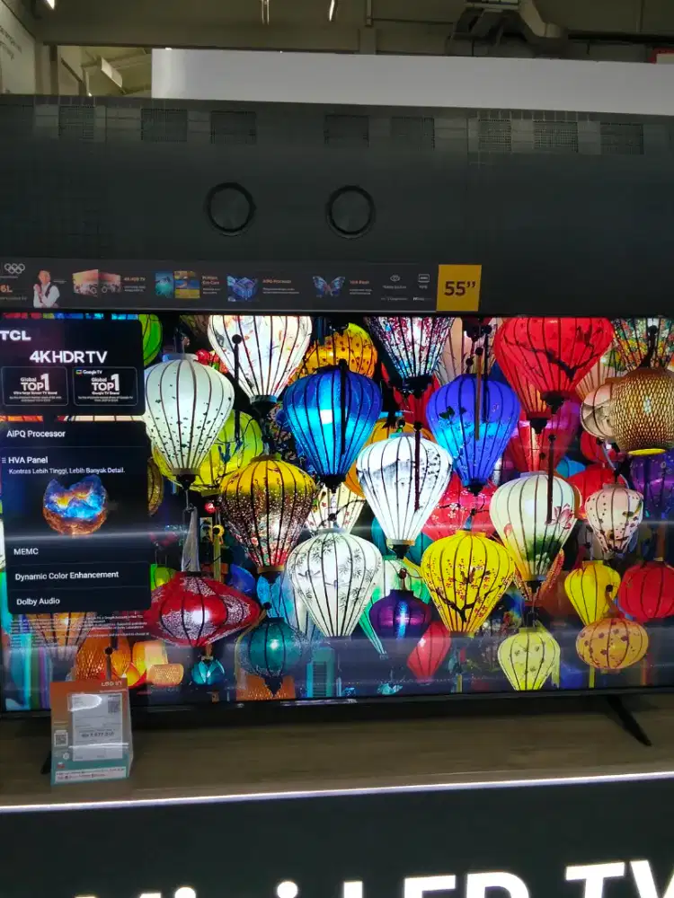 TCL 55P6L 4K AI SMART CONTROL TV