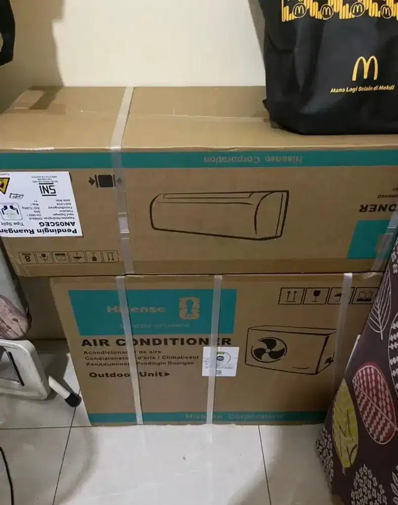 Ac hisense 1/2 pk
