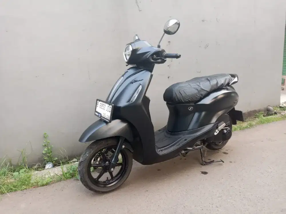 Yamaha filano 125 tahun 2023 surat lengkap pajak hidup plat tangerang