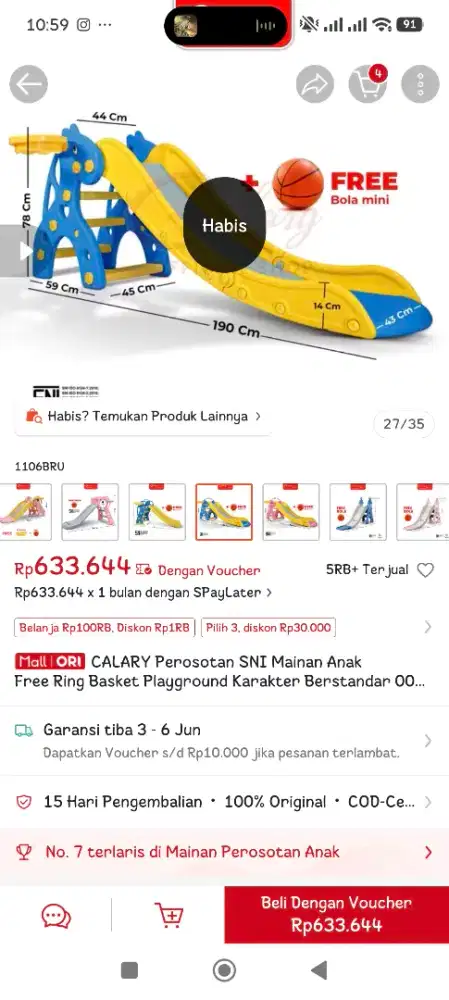 Perosotan Mainan Anak