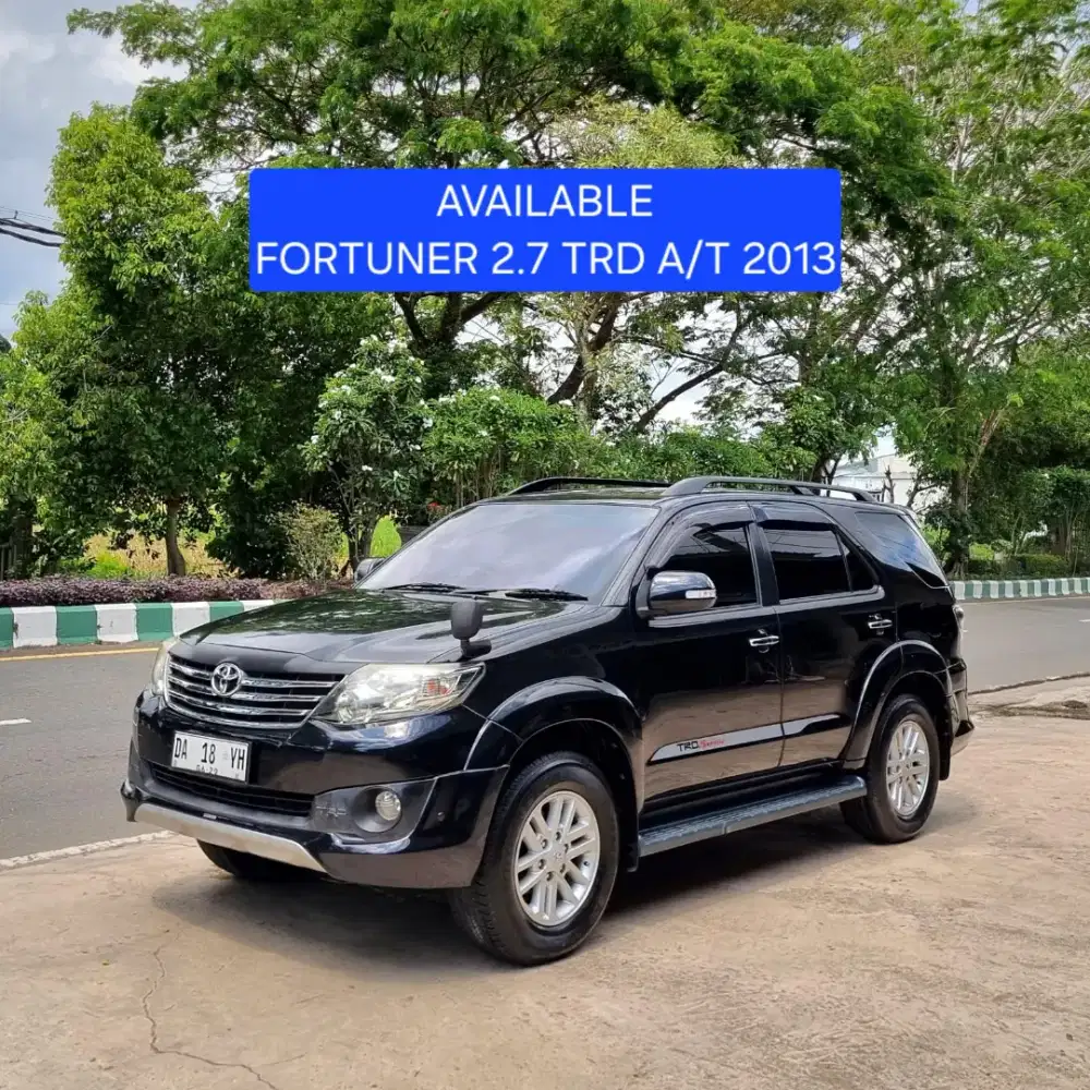Toyota Fortuner 2.7 TRD A/T 2013